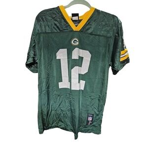 Reebok NFL‎ Green Bay Packers Aaron Rodgers #12 Jersey XL Football